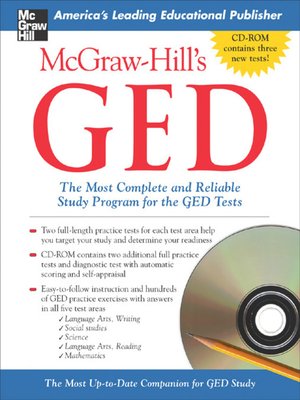 cover image of McGraw-Hill's GED